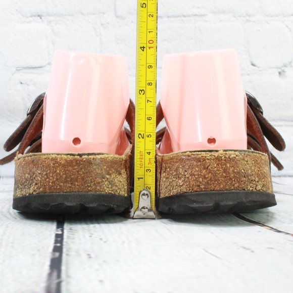 Birkis By Birkenstock Nepal Criss-Cross Double Buckle Strap Sandals M 5 L 7 - Picture 8 of 9